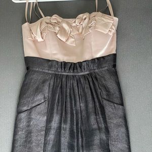 Max & Cleo Strapless Cocktail Dress